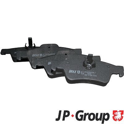 Jp Group Bremsbelagsatz Hinterachse [Hersteller-Nr. 1363701010] für Mercedes-Benz