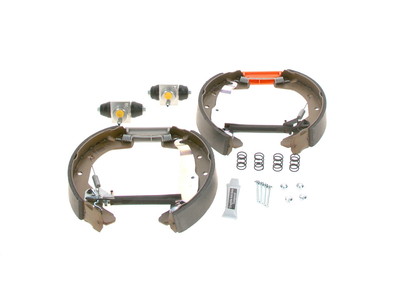 Bosch Bremsbackensatz [Hersteller-Nr. 0204114652] für Vauxhall, Opel