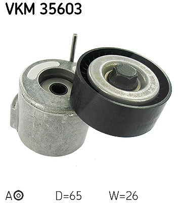 Skf Spannrolle, Keilrippenriemen [Hersteller-Nr. VKM35603] für Lancia, Chrysler, Opel, Fiat, Vauxhall, Alfa Romeo, Jeep, Saab