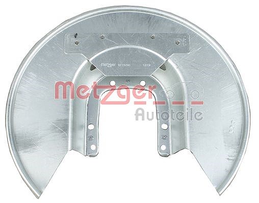 Metzger Autoteile Spritzblech, Bremsscheibe [Hersteller-Nr. 6115290] für Peugeot, Citroën