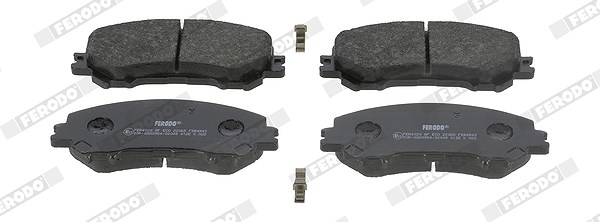 Ferodo Bremsbelagsatz, Scheibenbremse [Hersteller-Nr. FDB4843] für Nissan, Renault