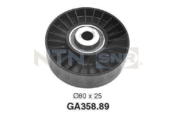 Snr Umlenk-/Führungsrolle, Keilrippenriemen [Hersteller-Nr. GA358.89] für Fiat, Lancia, Alfa Romeo