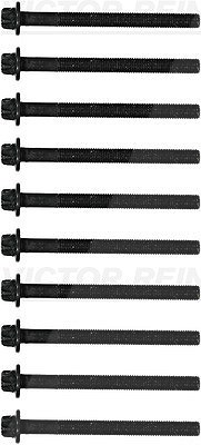 Victor Reinz Zylinderkopfschraubensatz [Hersteller-Nr. 14-32231-01] für Mercedes-Benz, Opel, Fiat, Nissan, Vauxhall, Renault