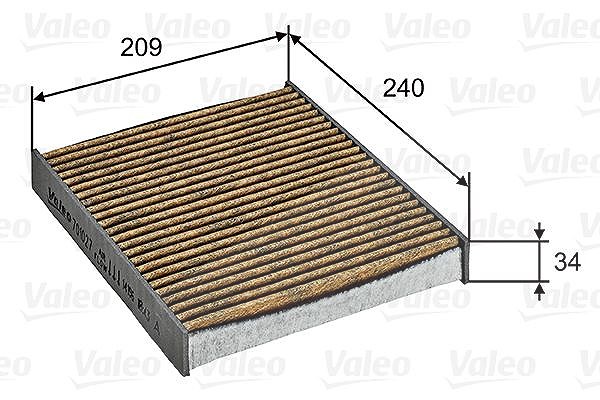Valeo Filter, Innenraumluft [Hersteller-Nr. 701027] für Ford