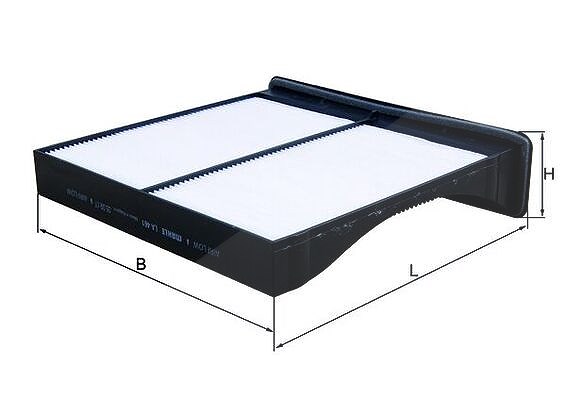 Mahle Filter, Innenraumluft [Hersteller-Nr. LA461] für Subaru