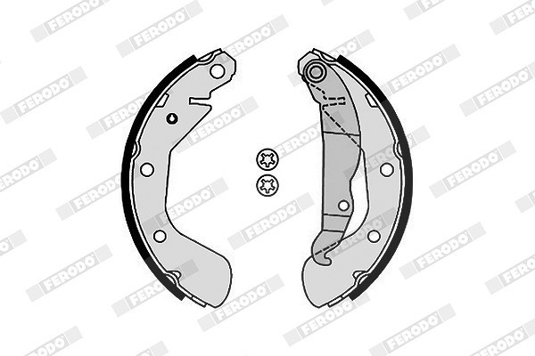 Ferodo Bremsbackensatz [Hersteller-Nr. FSB4185] für Opel, Vauxhall