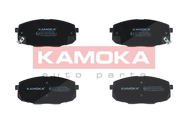 Kamoka Bremsbelagsatz, Scheibenbremse [Hersteller-Nr. JQ101202] für Hyundai, Kia, Renault