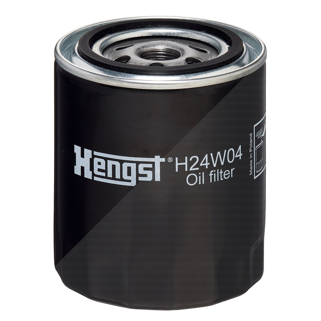 Hengst Filter Ölfilter [Hersteller-Nr. H24W04] für Skoda, VW, Audi