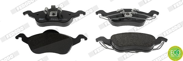 Ferodo Bremsbelagsatz, Scheibenbremse [Hersteller-Nr. FDB1318] für Ford