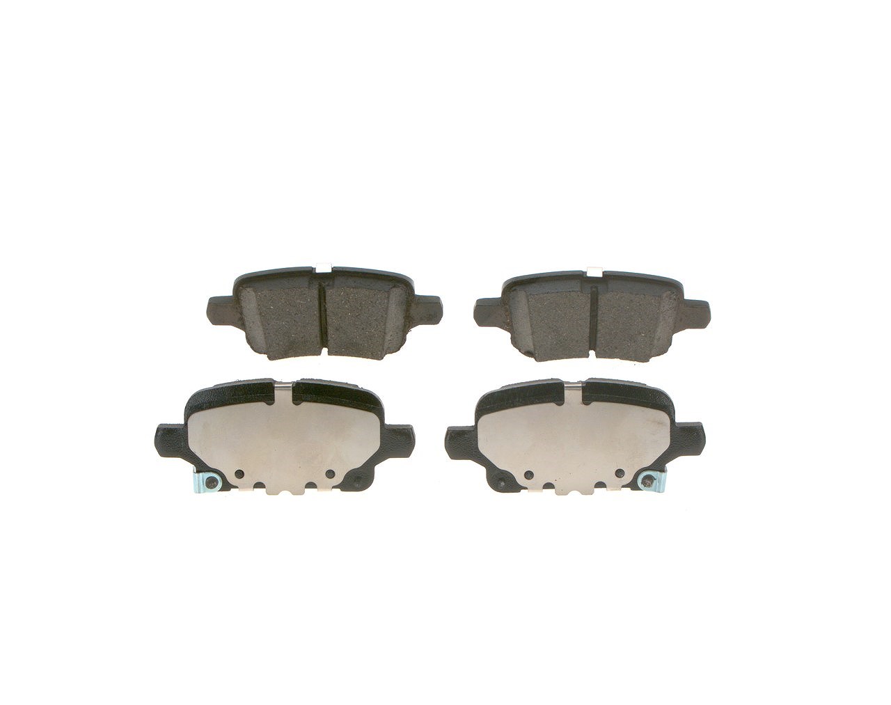 Bosch Bremsbelagsatz, Scheibenbremse [Hersteller-Nr. 0986424870] für Opel, Vauxhall