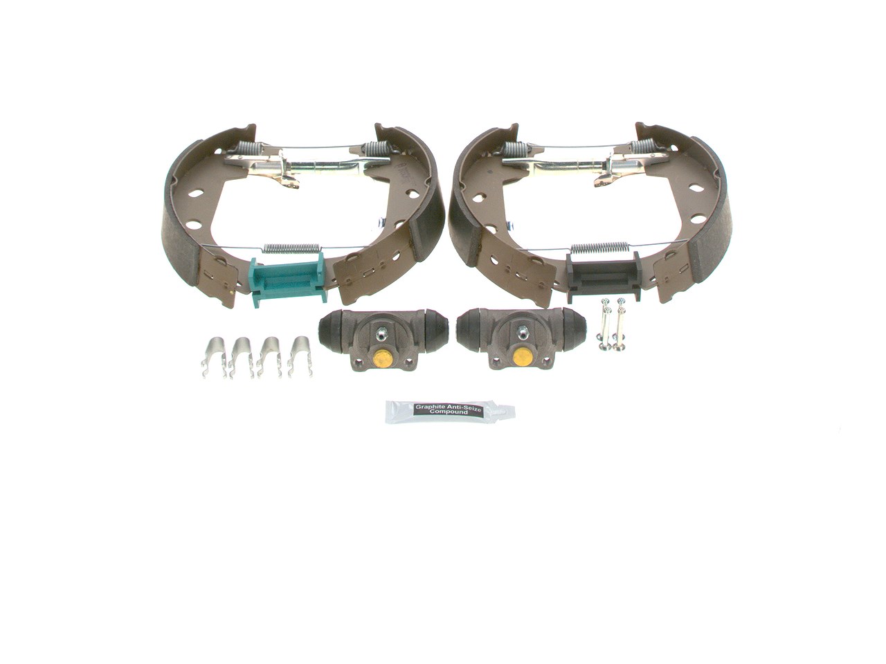 Bosch Bremsbackensatz [Hersteller-Nr. 0204114627] für Fiat