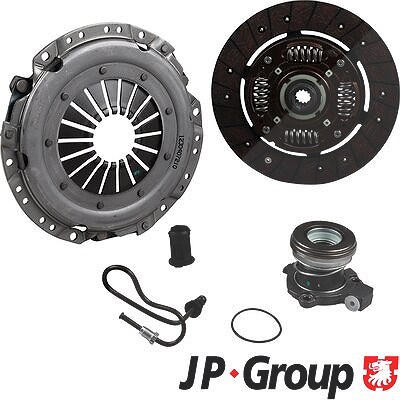 Jp Group Kupplungssatz [Hersteller-Nr. 1230407210] für Opel, Vauxhall, Saab