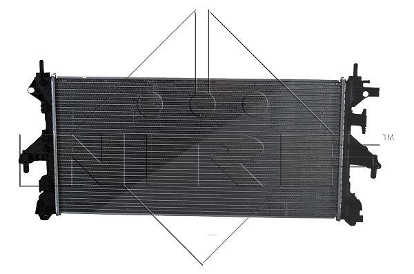 Nrf Kühler, Motorkühlung [Hersteller-Nr. 54202] für Fiat, Citroën, Peugeot