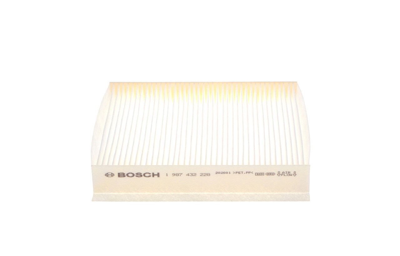 Bosch Filter, Innenraumluft [Hersteller-Nr. 1987432228] für Vauxhall, Citroën, Peugeot, Fiat, Opel, Suzuki