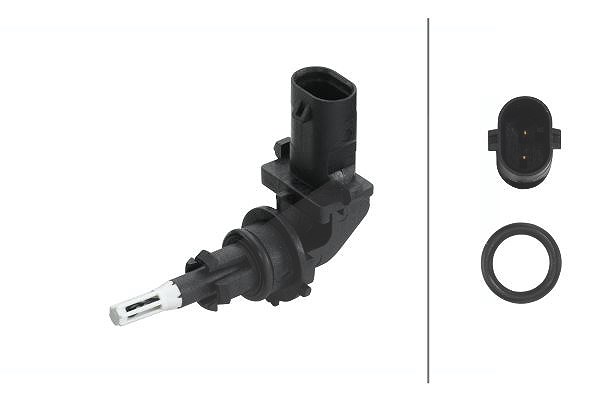 Hella Sensor, Ansauglufttemperatur [Hersteller-Nr. 6PT009109-341] für BMW, Mini