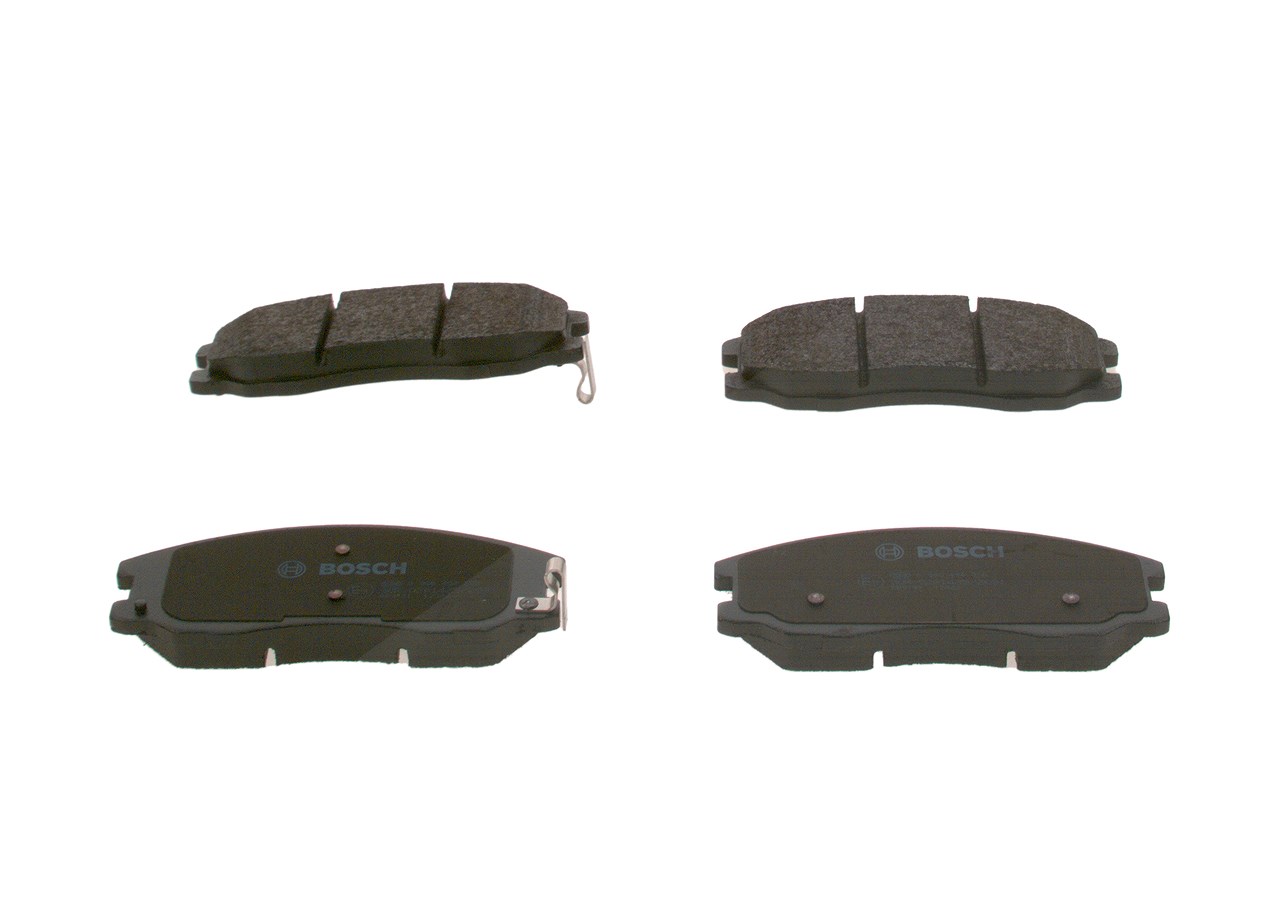 Bosch Bremsbelagsatz, Scheibenbremse [Hersteller-Nr. 0986494250] für Vauxhall, Chevrolet, Opel