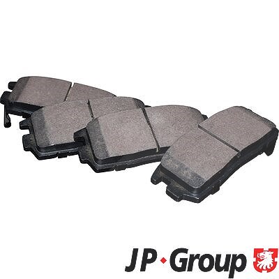 Jp Group Bremsbelagsatz, Scheibenbremse [Hersteller-Nr. 1263701410] für Opel, Vauxhall, Chevrolet, Hyundai