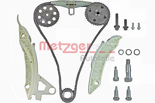 Metzger Autoteile Steuerkettensatz [Hersteller-Nr. 7490011] für Peugeot, Mini, Ds, Citroën
