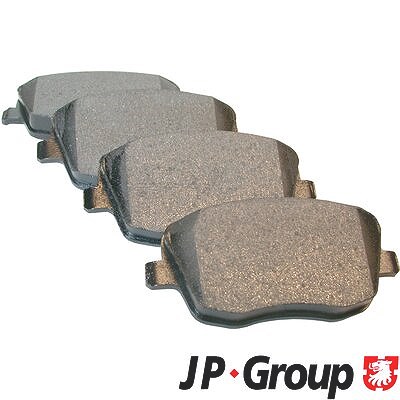 Jp Group Bremsbelagsatz, Scheibenbremse [Hersteller-Nr. 1163603010] für Seat, VW, Skoda
