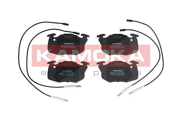Kamoka Bremsbelagsatz, Scheibenbremse [Hersteller-Nr. JQ1011438] für Renault, Citroën, Peugeot