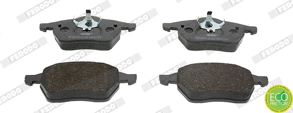 Ferodo Bremsbelagsatz, Scheibenbremse [Hersteller-Nr. FDB1055] für Seat, VW, Ford