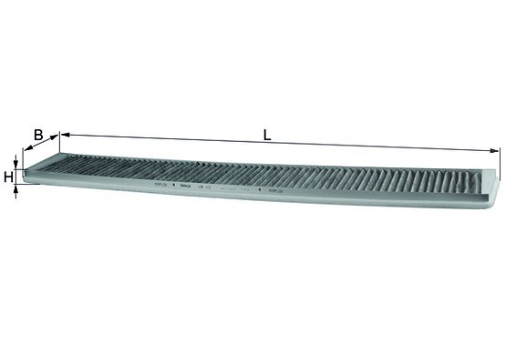 Mahle Filter, Innenraumluft [Hersteller-Nr. LAK102] für BMW, Alpina