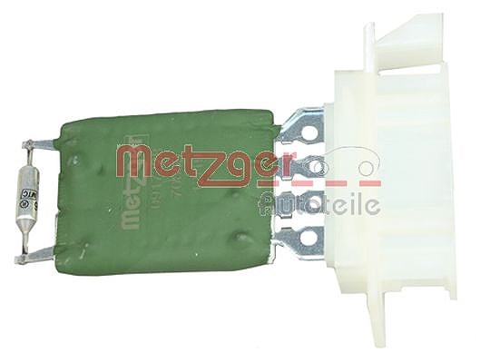 Metzger Autoteile Widerstand, Innenraumgebläse [Hersteller-Nr. 0917228] für Skoda, VW, Audi, Seat