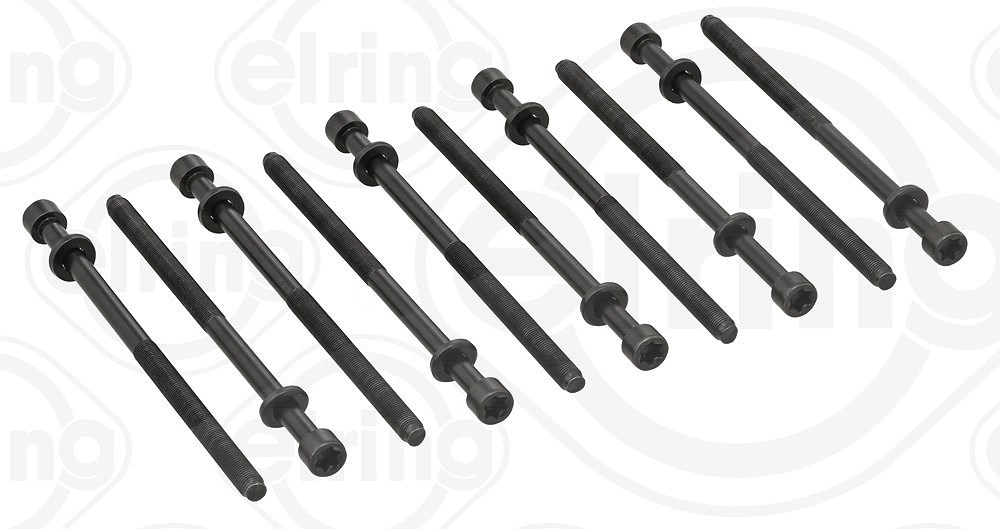 Elring Zylinderkopfschraubensatz [Hersteller-Nr. 642.100] für Chevrolet, Vauxhall, Alfa Romeo, Cadillac, Fiat, Suzuki, Opel, Saab, Lancia