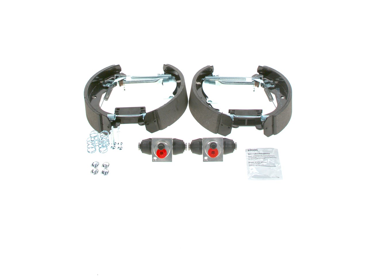 Bosch Bremsbackensatz [Hersteller-Nr. 0204114582] für Vauxhall, Opel, Chevrolet, Daewoo, Zaz