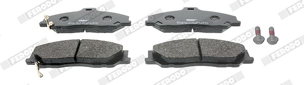 Ferodo Bremsbelagsatz, Scheibenbremse [Hersteller-Nr. FDB1527] für Ford, Mazda