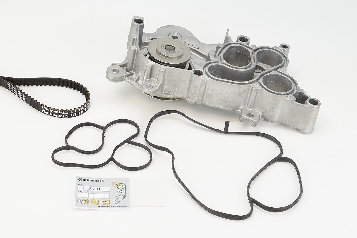 Continental Ctam Wasserpumpe + Zahnriemensatz [Hersteller-Nr. CT1169WP1] für Cupra, Audi, Seat, VW, Skoda