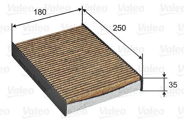 Valeo Filter, Innenraumluft [Hersteller-Nr. 701032] für Nissan, Renault