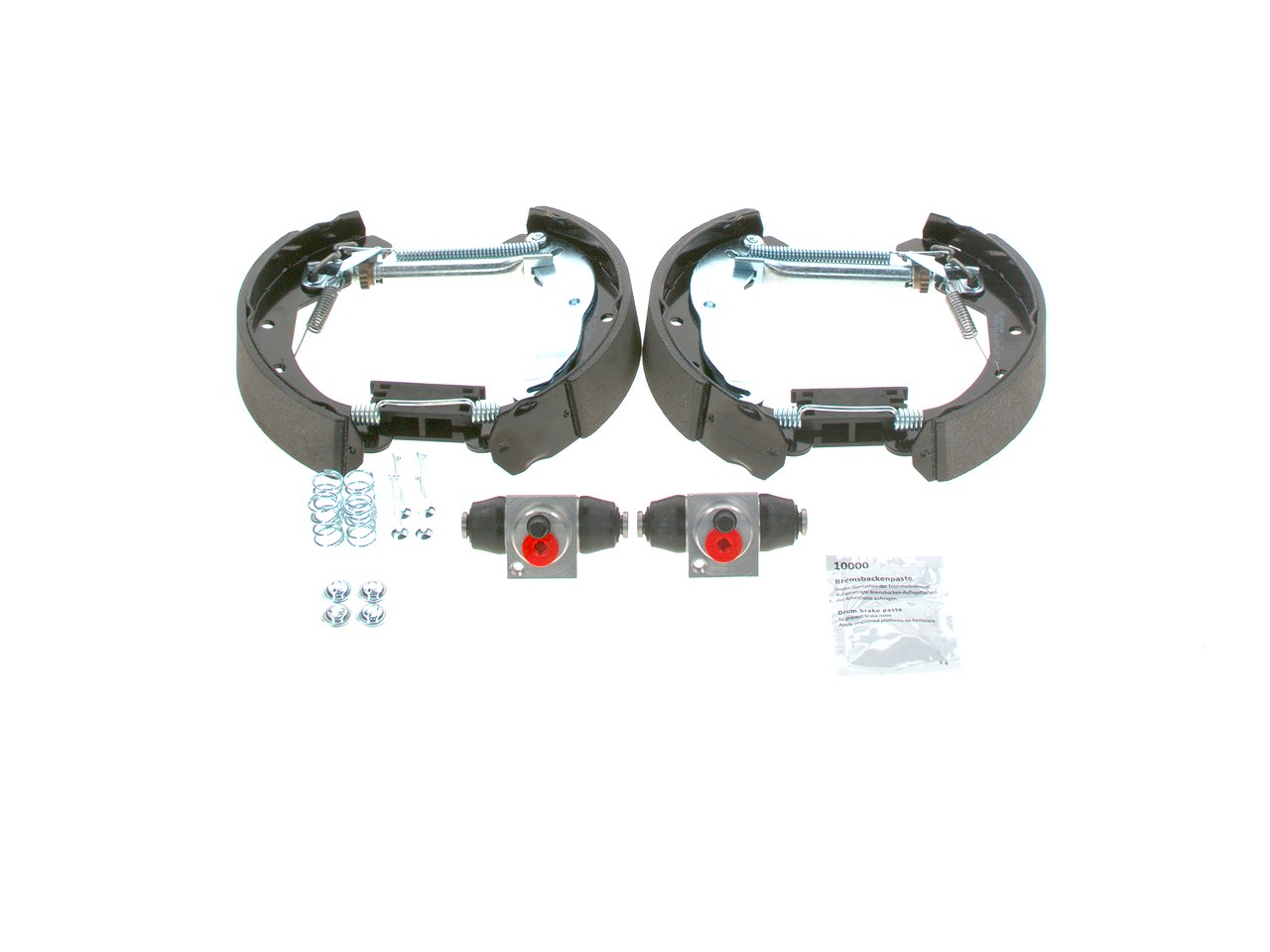 Bosch Bremsbackensatz [Hersteller-Nr. 0204114633] für Opel, Vauxhall