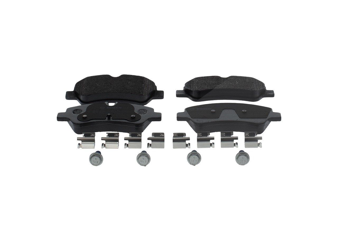 Bosch Bremsbeläge hinten (Satz) [Hersteller-Nr. 0986494796] für Ford