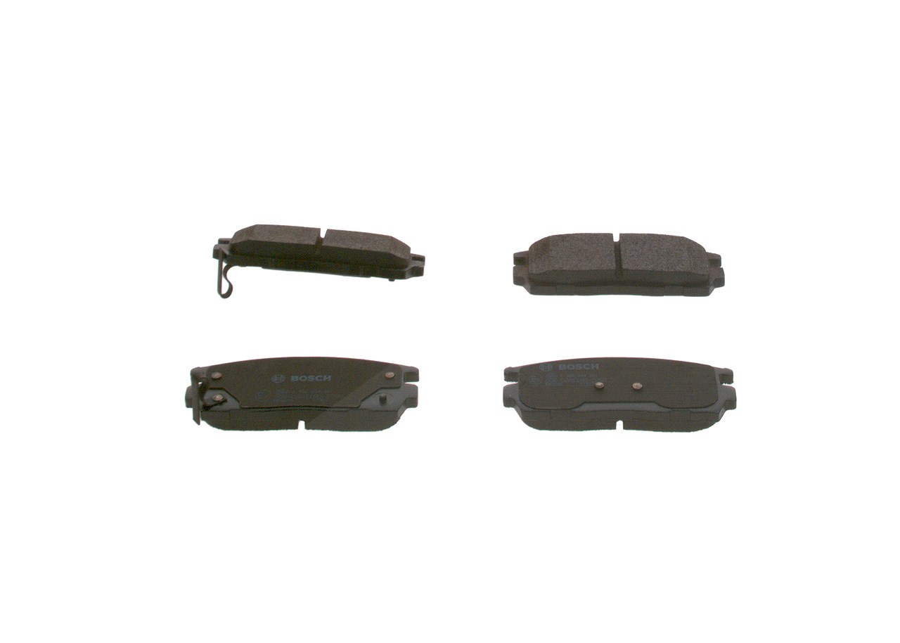 Bosch Bremsbelagsatz, Scheibenbremse [Hersteller-Nr. 0986494251] für Opel, Chevrolet, Vauxhall