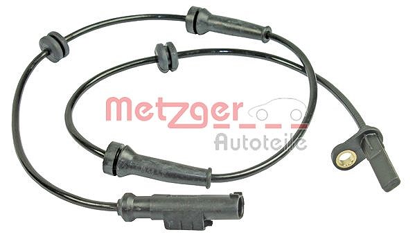 Metzger Autoteile Sensor, Raddrehzahl [Hersteller-Nr. 0900201] für Citroën, Fiat, Peugeot