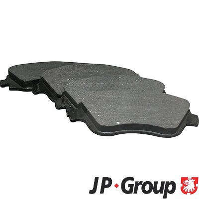 Jp Group Bremsbelagsatz Vorderachse [Hersteller-Nr. 1263601110] für Vauxhall, Opel