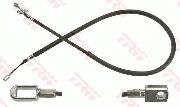 Trw Handbremsseil Hinterachse rechts [Hersteller-Nr. GCH3005] für VW, Mercedes-Benz