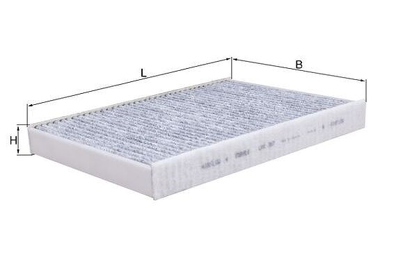 Mahle Filter, Innenraumluft [Hersteller-Nr. LAK387] für Land Rover, Volvo, Jaguar
