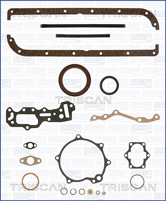Triscan Dichtungssatz, Kurbelgehäuse [Hersteller-Nr. 595-5012] für Vauxhall, Opel, Bedford