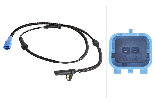 Hella ABS Sensor Vorderachse [Hersteller-Nr. 6PU009106-851] für Citroën, Peugeot