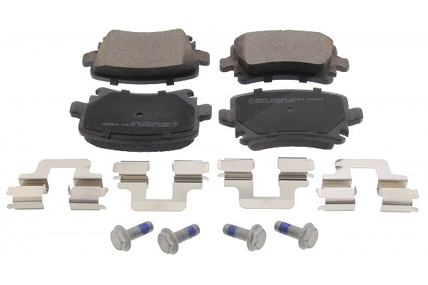 Mapco Bremsbelagsatz, Scheibenbremse [Hersteller-Nr. 6696/1HPS] für Seat, VW, Skoda, Audi