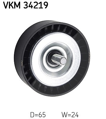 Skf Umlenk-/Führungsrolle, Keilrippenriemen [Hersteller-Nr. VKM34219] für Ford