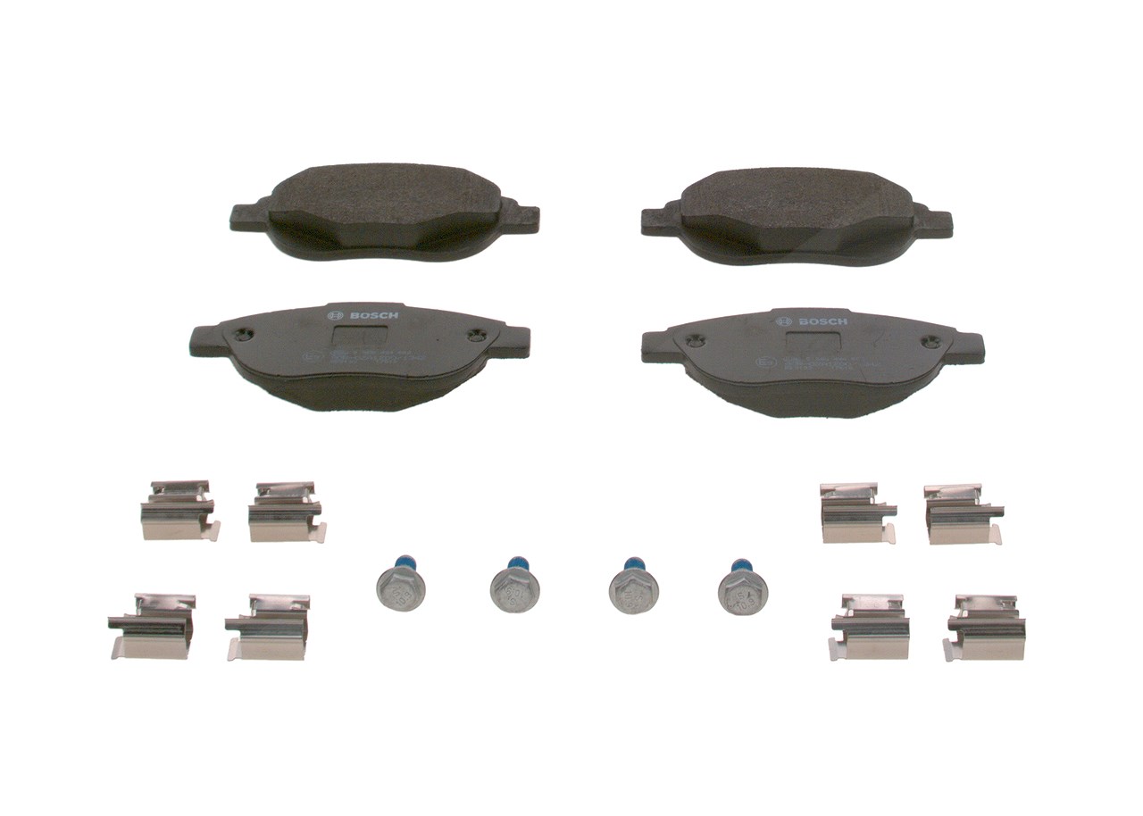 Bosch Bremsbeläge vorne (Satz) [Hersteller-Nr. 0986494602] für Citroën, Peugeot