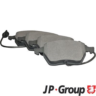 Jp Group Bremsbeläge Vorderachse (Satz) [Hersteller-Nr. 1163602410] für Audi