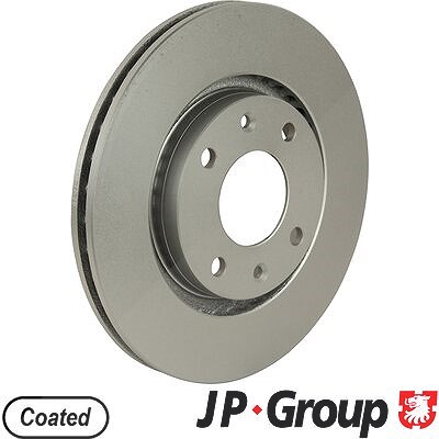 Jp Group 1x Bremsscheibe [Hersteller-Nr. 4163103100] für Ds, Citroën, Peugeot, Opel
