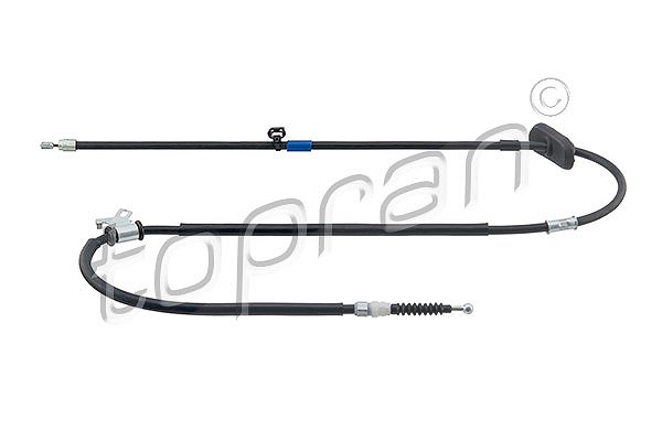 Topran Seilzug, Feststellbremse [Hersteller-Nr. 208587] für Opel, Vauxhall