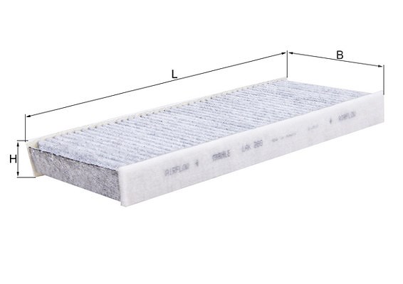 Mahle Filter, Innenraumluft [Hersteller-Nr. LAK289] für Nissan