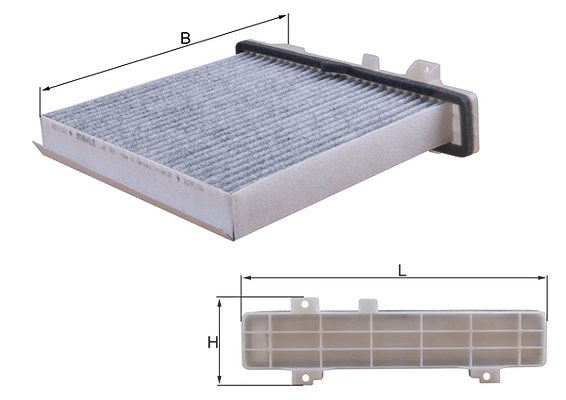 Mahle Filter, Innenraumluft [Hersteller-Nr. LAK589] für Mitsubishi