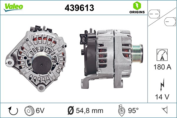 Valeo Generator [Hersteller-Nr. 439613] für BMW